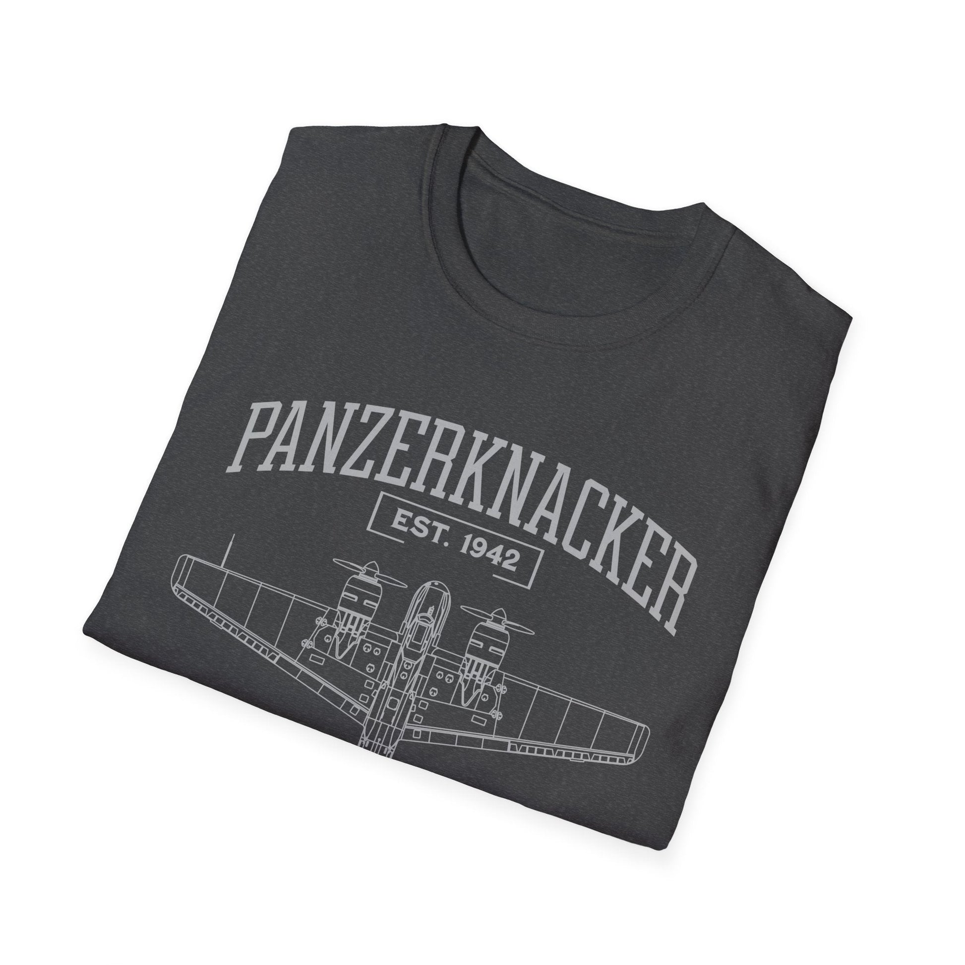 Hs 129 Panzerknacker Premium WWII T Shirt Pilot gifts warbird t shirt