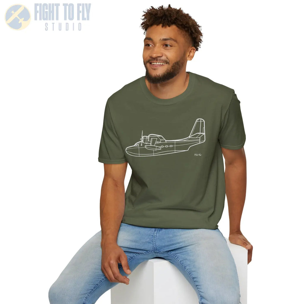 HU-16 Albatross T-Shirt - Pilot gifts - WWII warbird t-shirt