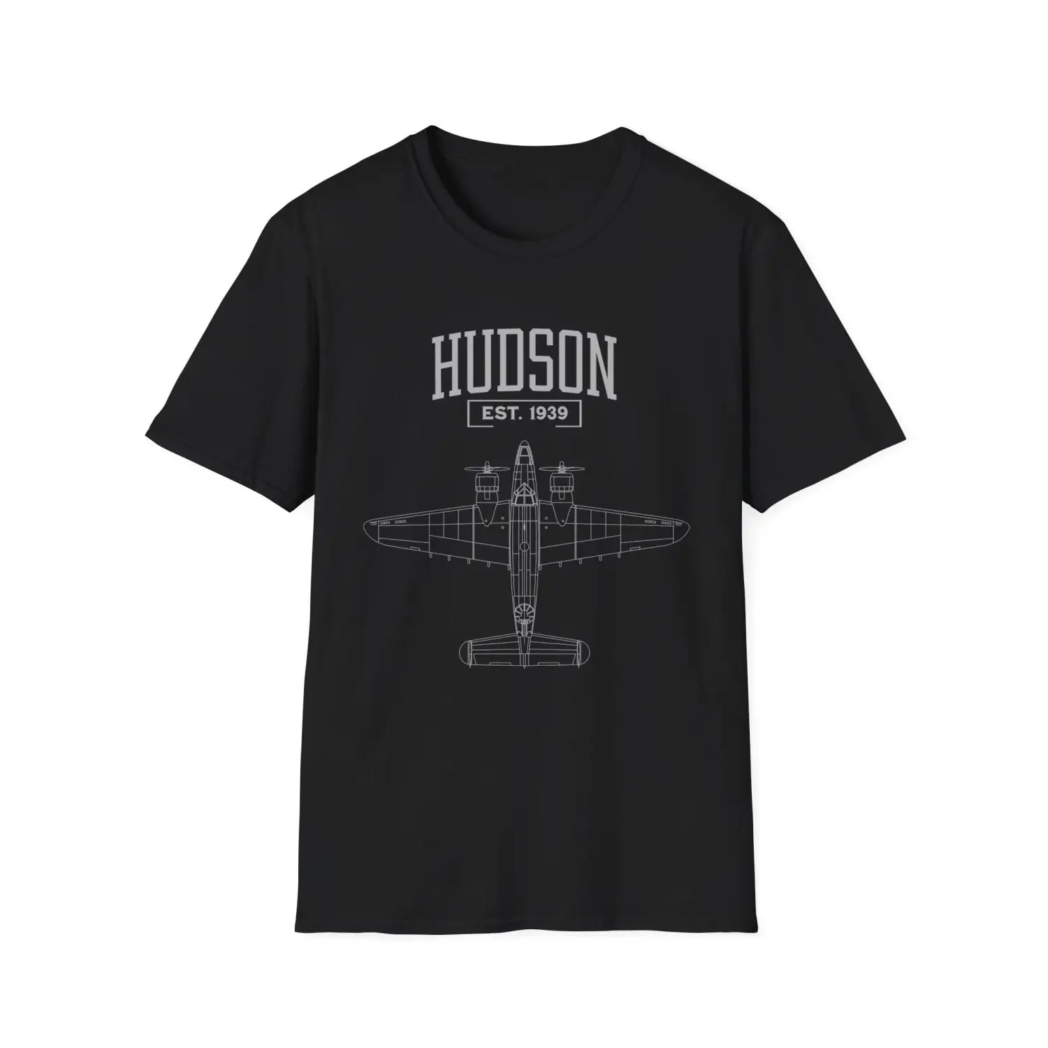 Hudson Mk.III - T-Shirt - Pilot gifts - WWII warbird t-shirt