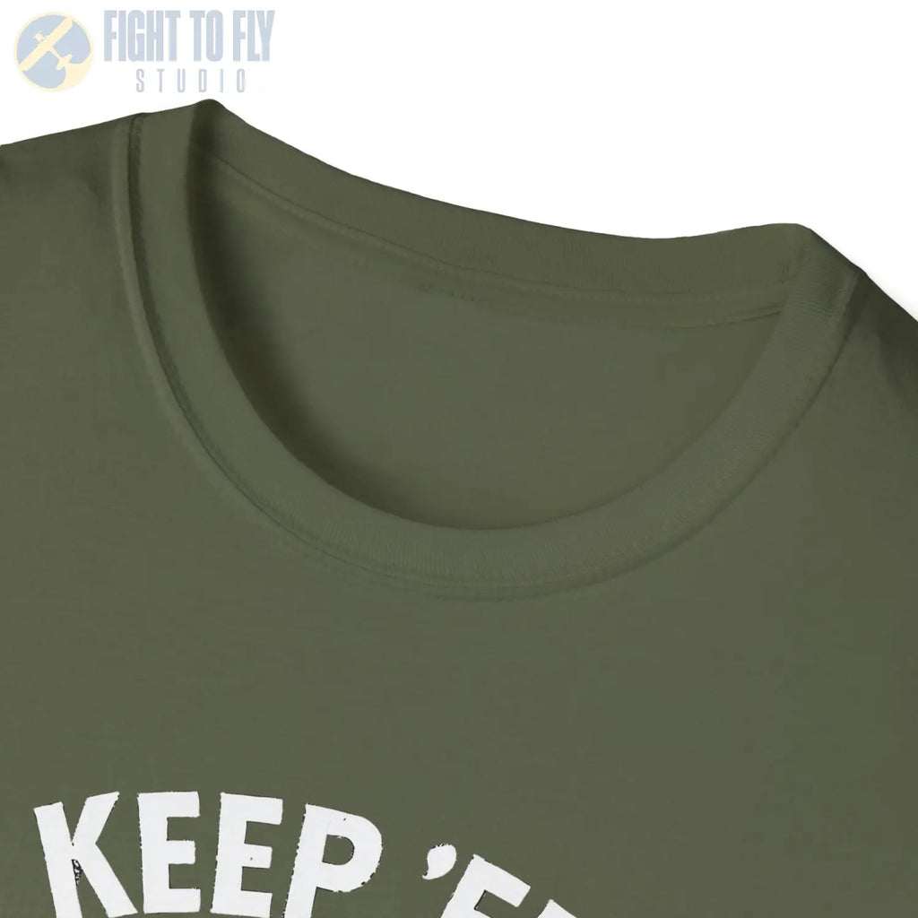 Hurricane “Keep ’Em Flying!” - T-Shirt - Pilot gifts - WWII warbird t-shirt