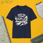 Hurricane “Keep ’Em Flying!” - T-Shirt - Pilot gifts - WWII warbird t-shirt