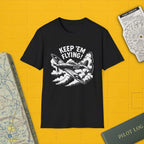 Hurricane “Keep ’Em Flying!” - T-Shirt - Pilot gifts - WWII warbird t-shirt