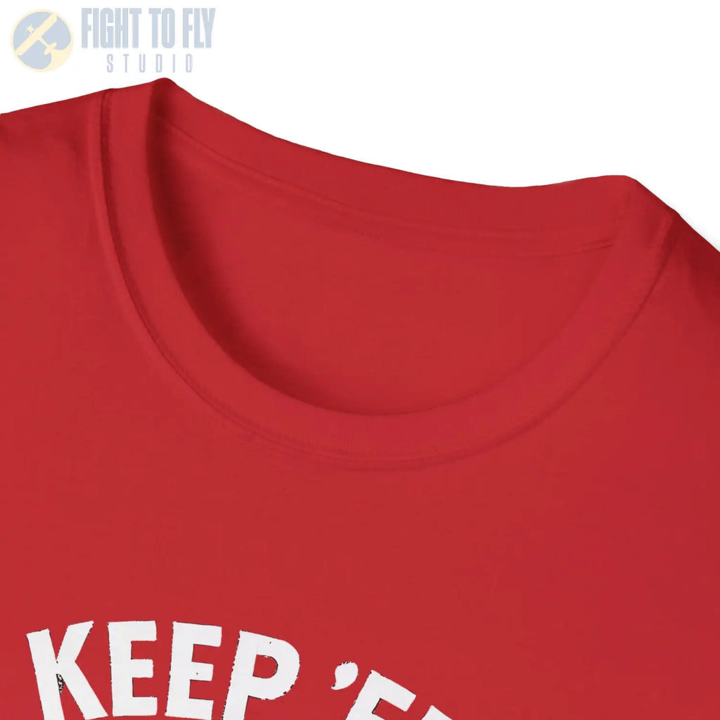 Hurricane “Keep ’Em Flying!” - T-Shirt - Pilot gifts - WWII warbird t-shirt