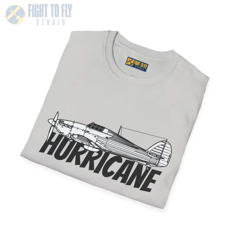 Hawker Hurricane Side Profile T-Shirt - Pilot gifts - WWII warbird t-shirt