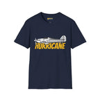 Hawker Hurricane Side Profile T-Shirt - Pilot gifts - WWII warbird t-shirt