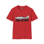 Hawker Hurricane Side Profile T-Shirt - Pilot gifts - WWII warbird t-shirt
