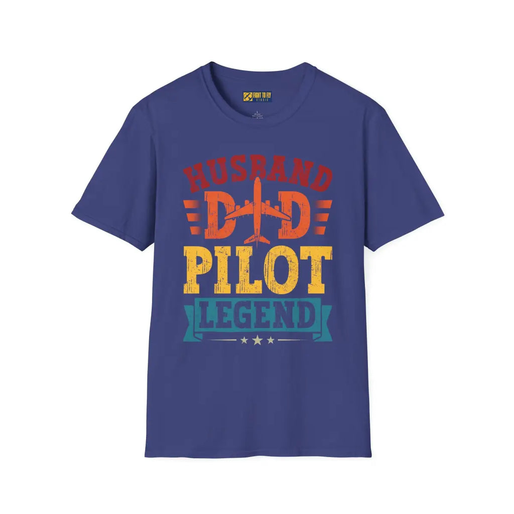 Husband Pilot Legend T-Shirt Father’s Day Gift - gifts - WWII warbird t-shirt