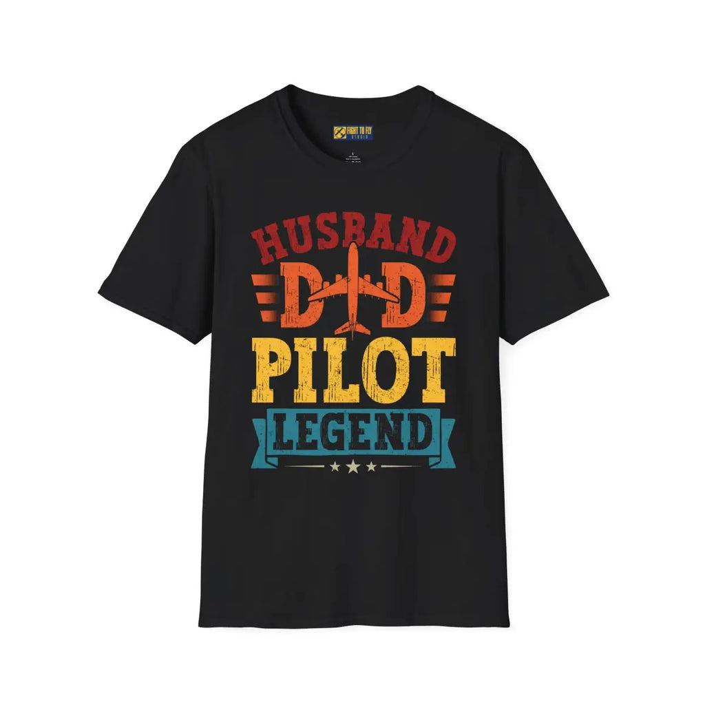 Husband Pilot Legend T-Shirt Father’s Day Gift - gifts - WWII warbird t-shirt