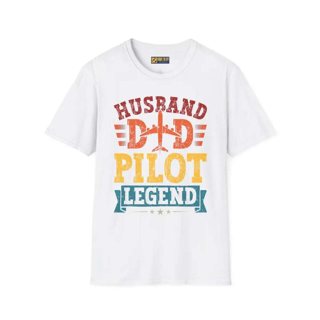 Husband Pilot Legend T-Shirt Father’s Day Gift - gifts - WWII warbird t-shirt