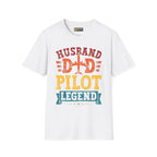 Husband Pilot Legend T-Shirt Father’s Day Gift - gifts - WWII warbird t-shirt