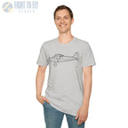 Husky A-1C T-Shirt - Pilot gifts - WWII warbird t-shirt