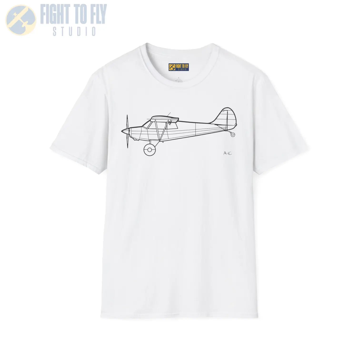 Husky A-1C T-Shirt - Pilot gifts - WWII warbird t-shirt