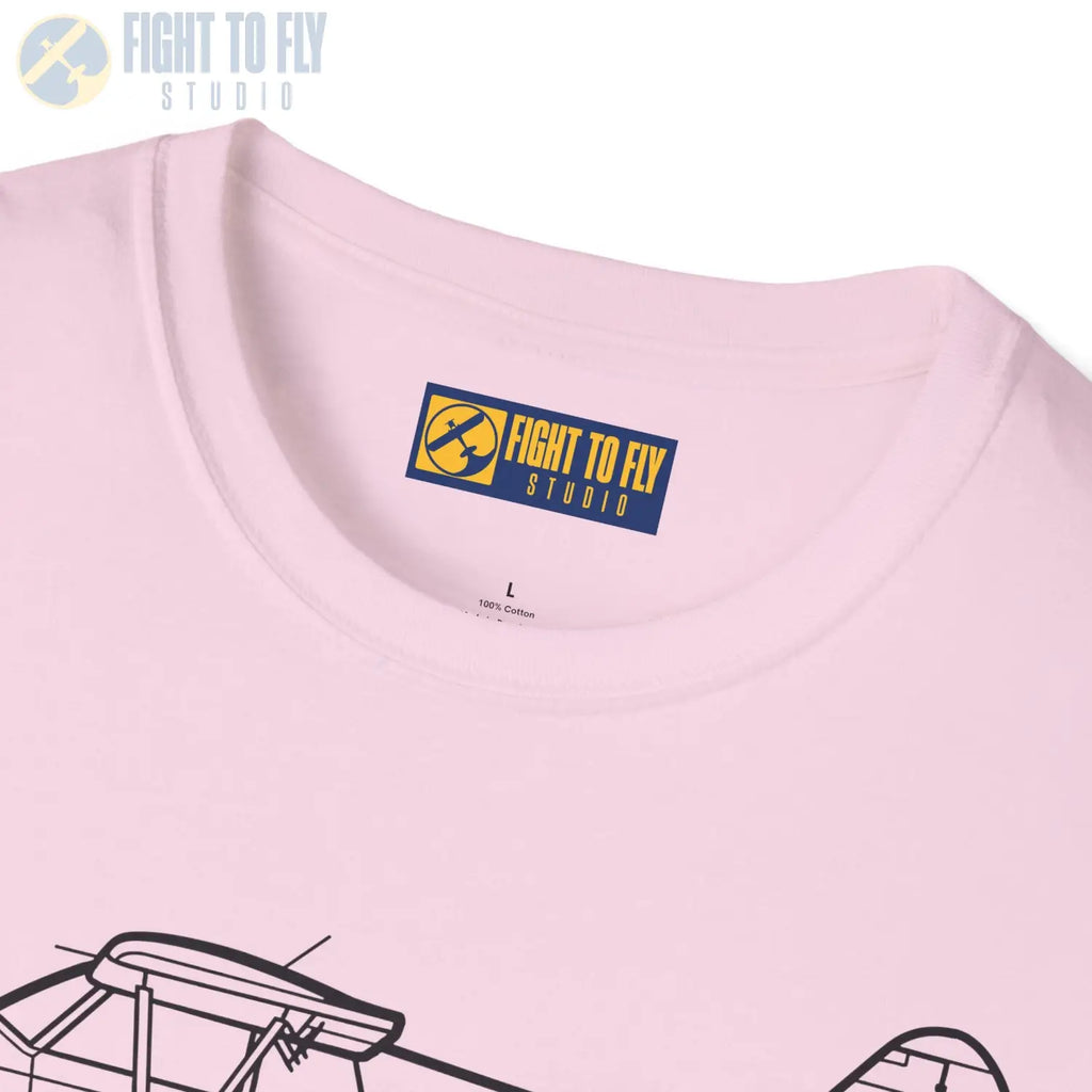Husky A-1C T-Shirt - Pilot gifts - WWII warbird t-shirt