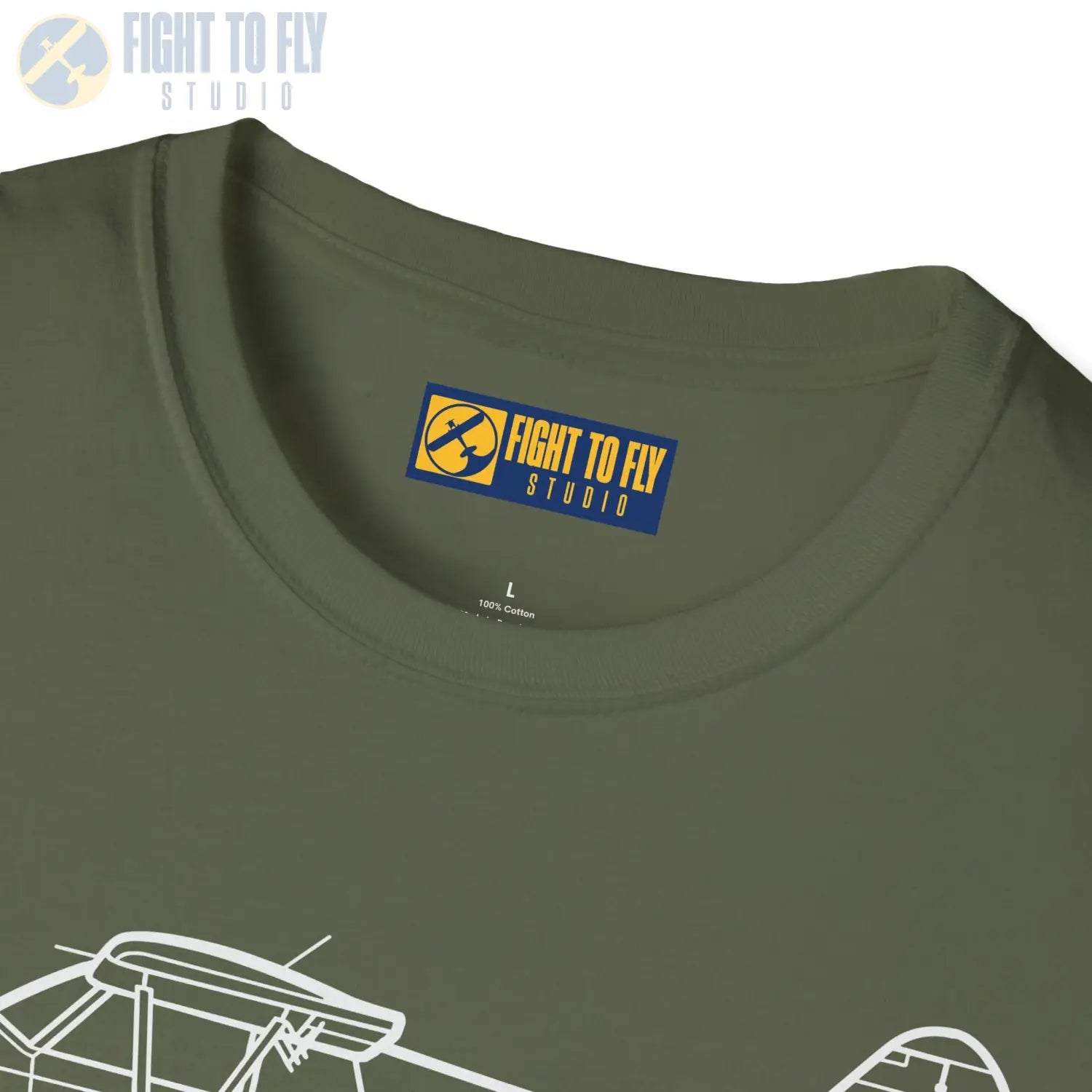 Husky A-1C T-Shirt - Pilot gifts - WWII warbird t-shirt