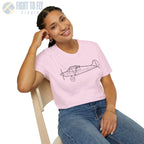 Husky A-1C T-Shirt - Pilot gifts - WWII warbird t-shirt