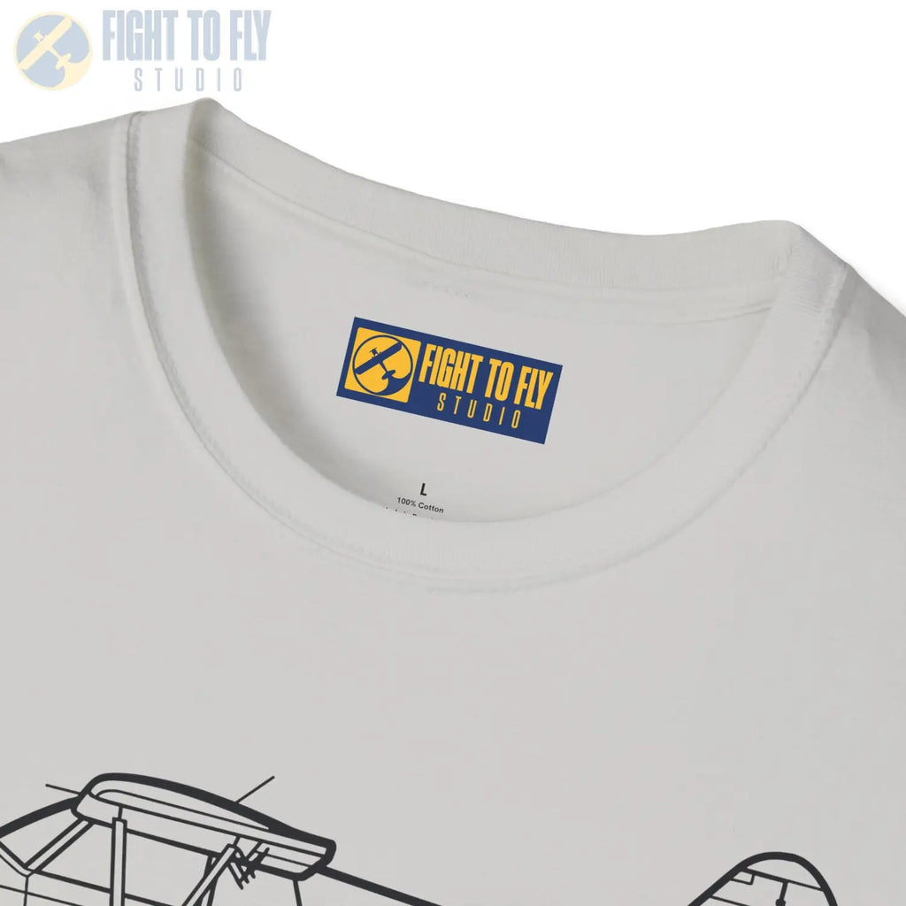Husky A 1C T Shirt Pilot gifts WWII warbird t shirt
