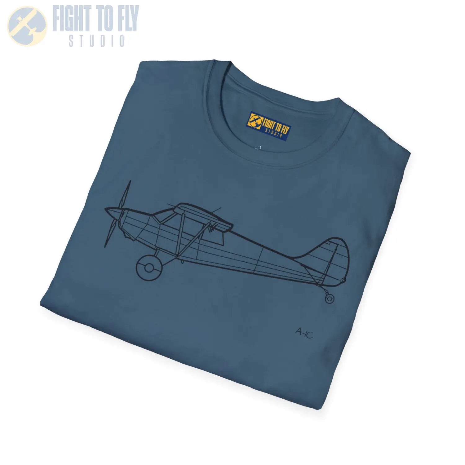Husky A 1C T Shirt Pilot gifts WWII warbird t shirt