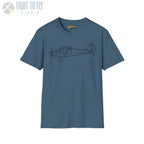 Husky A-1C T-Shirt - Pilot gifts - WWII warbird t-shirt