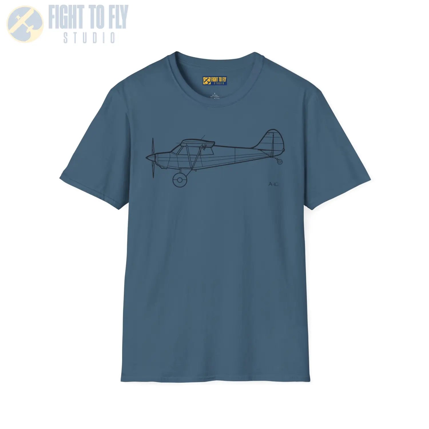 Husky A 1C T Shirt Pilot gifts WWII warbird t shirt