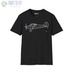 Husky A-1C T-Shirt - Pilot gifts - WWII warbird t-shirt