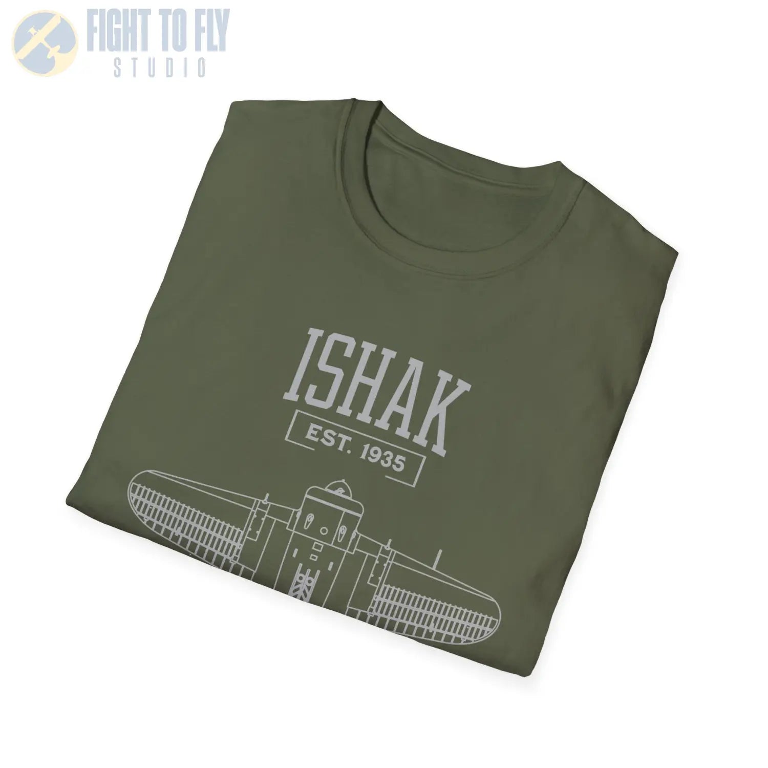 I-16 Ishak - T-Shirt - Pilot gifts - WWII warbird t-shirt