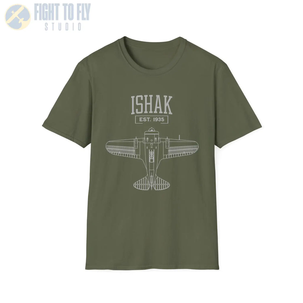 I-16 Ishak - T-Shirt - Pilot gifts - WWII warbird t-shirt