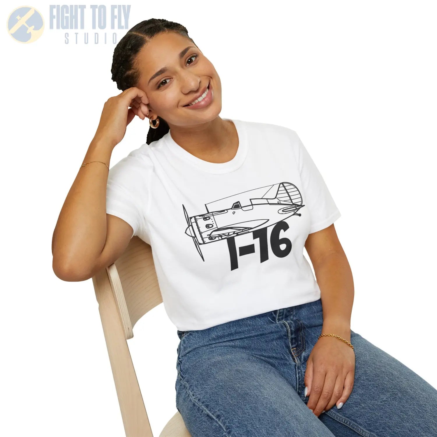 Polikarpov I-16 Premium T-Shirt - Pilot gifts - WWII warbird t-shirt