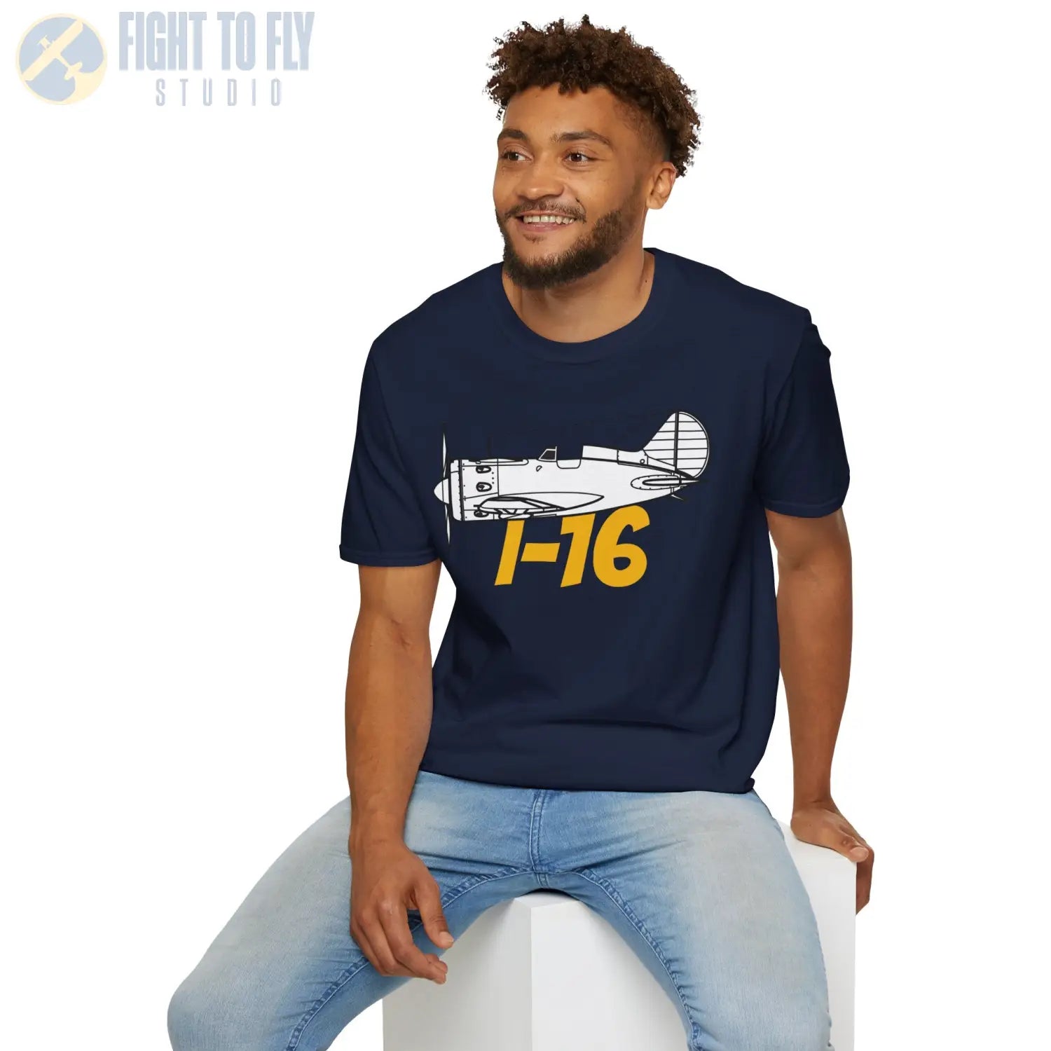 Polikarpov I-16 Premium T-Shirt - Pilot gifts - WWII warbird t-shirt