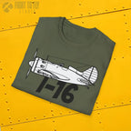 Polikarpov I-16 Premium T-Shirt - Pilot gifts - WWII warbird t-shirt