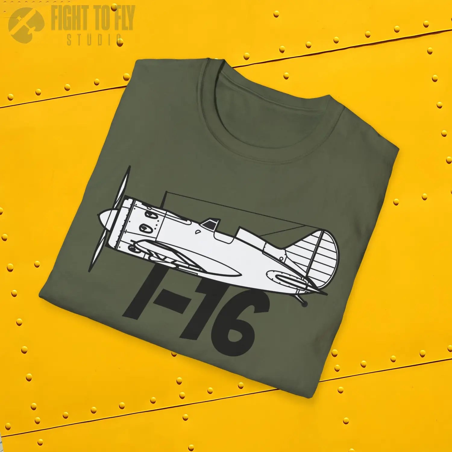 Polikarpov I-16 Premium T-Shirt - Pilot gifts - WWII warbird t-shirt