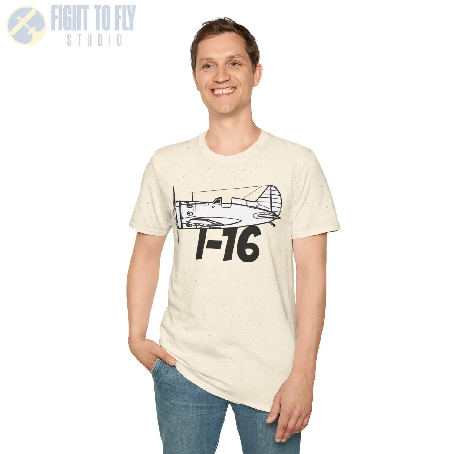 Polikarpov I-16 Premium T-Shirt - Pilot gifts - WWII warbird t-shirt
