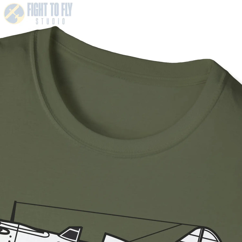 Polikarpov I-16 Premium T-Shirt - Pilot gifts - WWII warbird t-shirt