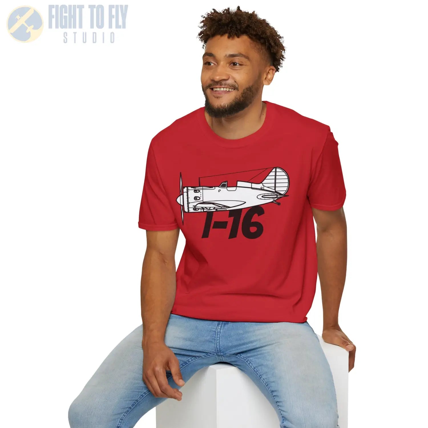 Polikarpov I-16 Premium T-Shirt - Pilot gifts - WWII warbird t-shirt