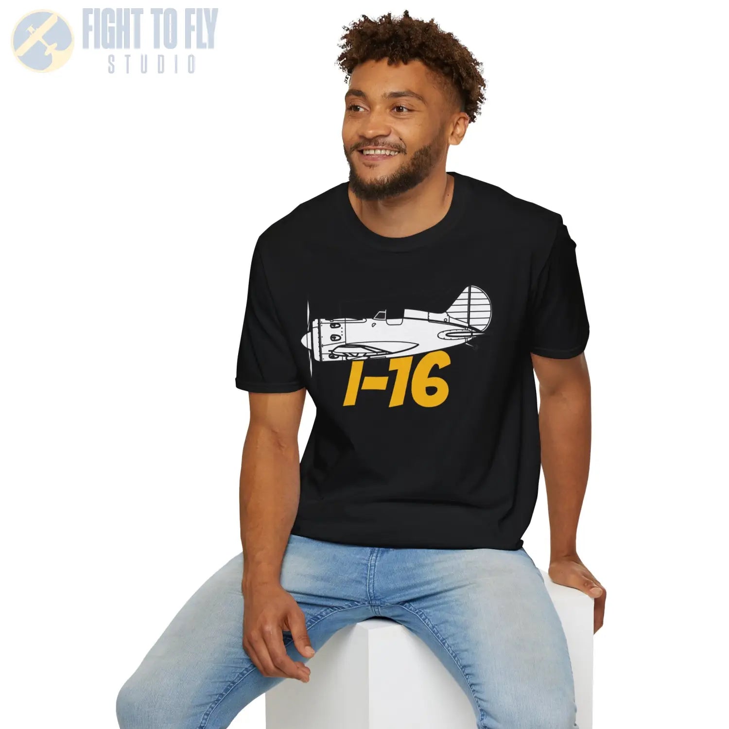 Polikarpov I-16 Premium T-Shirt - Pilot gifts - WWII warbird t-shirt