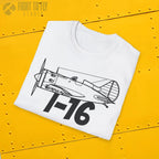 Polikarpov I-16 Premium T-Shirt - Pilot gifts - WWII warbird t-shirt