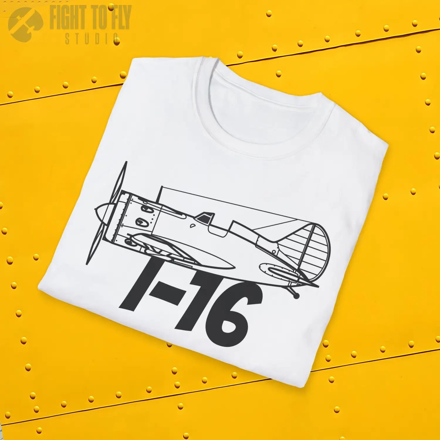 Polikarpov I-16 Premium T-Shirt - Pilot gifts - WWII warbird t-shirt
