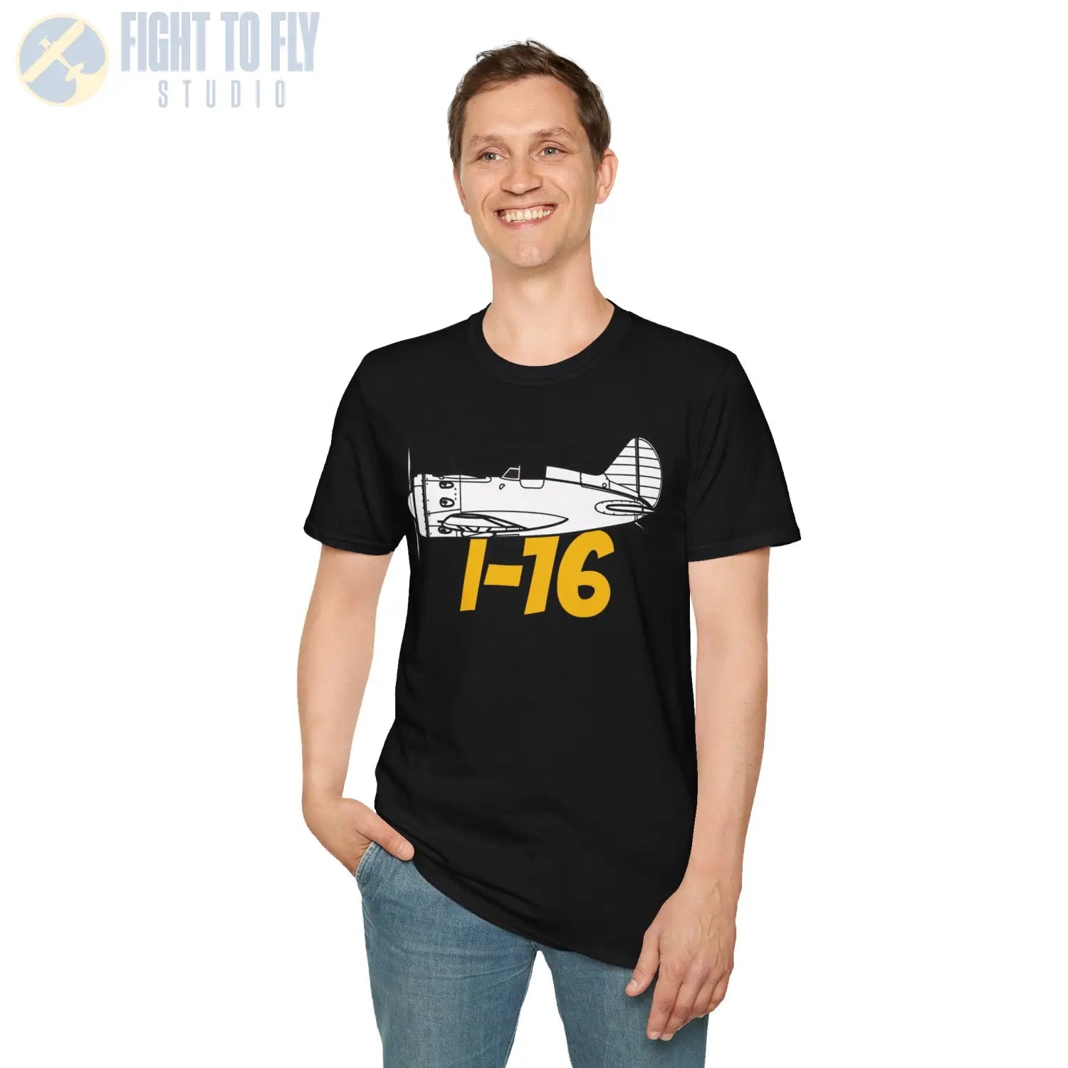 Polikarpov I-16 Premium T-Shirt - Pilot gifts - WWII warbird t-shirt