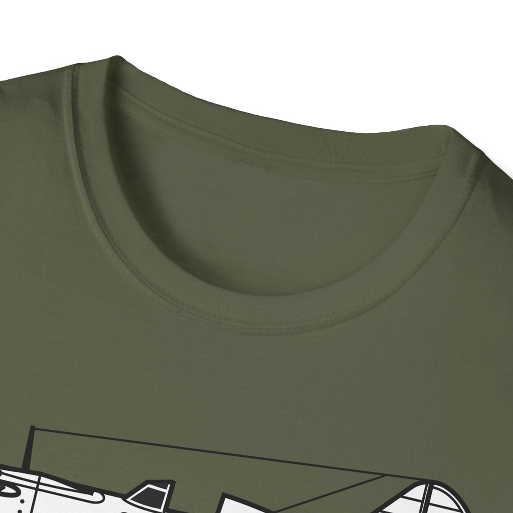 I-16 Premium T-Shirt – Polikarpov WWII Soviet Fighter Tee - Pilot gifts - warbird t-shirt