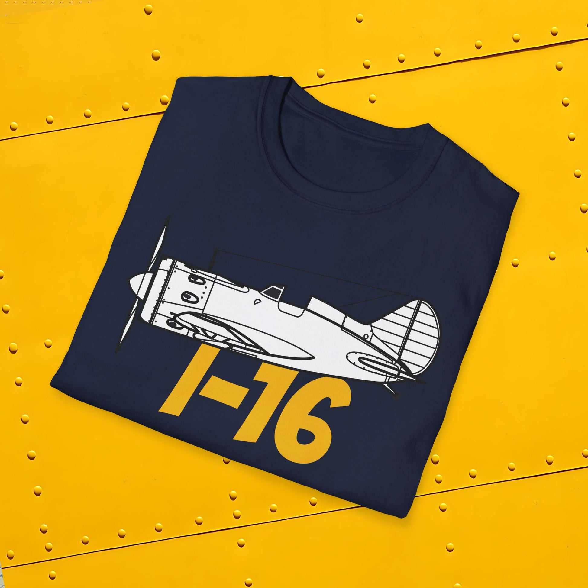 I-16 Premium T-Shirt – Polikarpov WWII Soviet Fighter Tee - Pilot gifts - warbird t-shirt