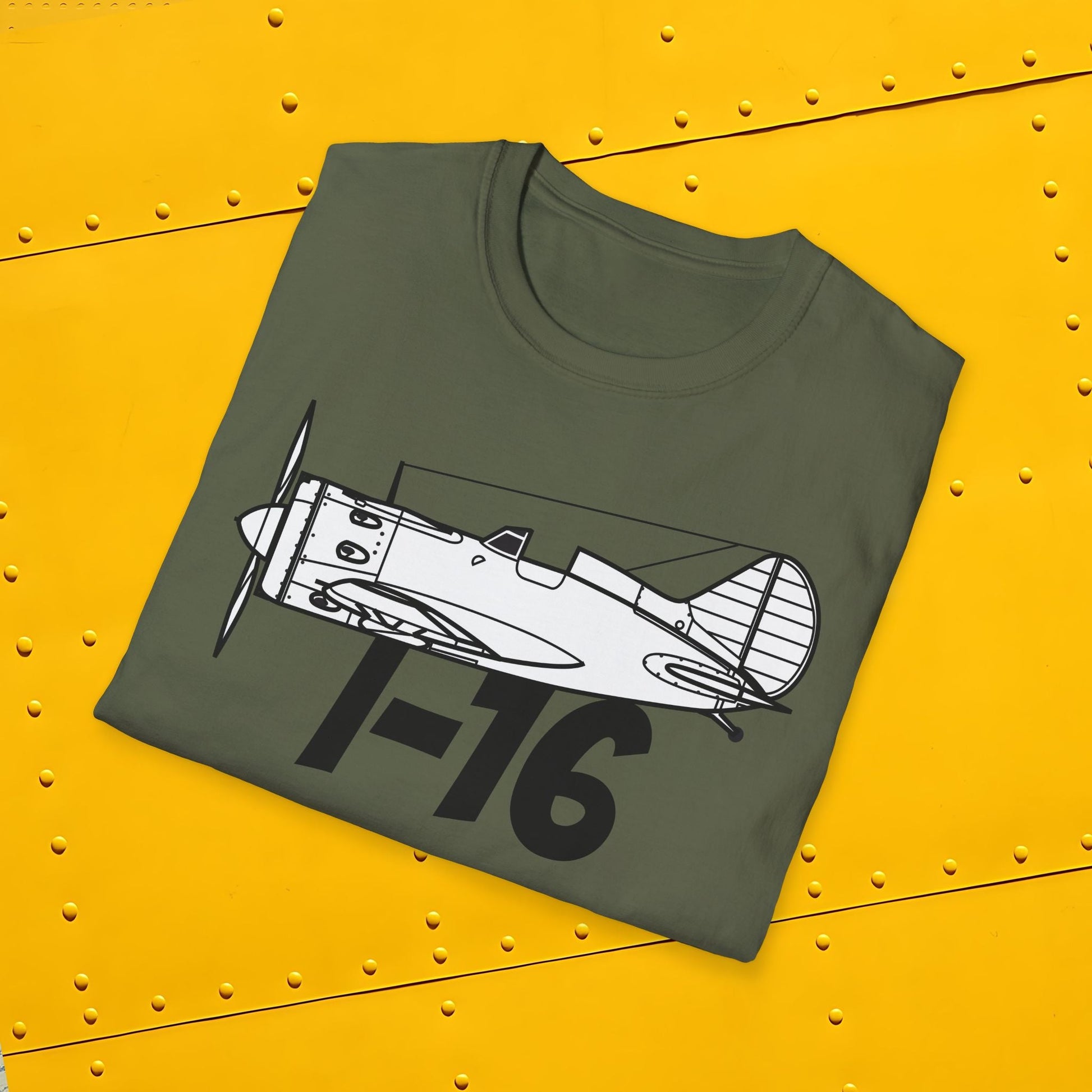 I-16 Premium T-Shirt – Polikarpov WWII Soviet Fighter Tee - Pilot gifts - warbird t-shirt