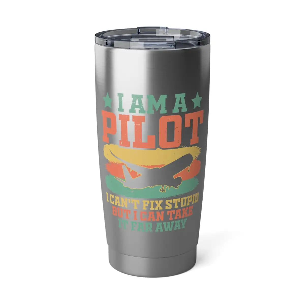 I Am A Pilot - Can’t Fix Stupid But Can Fly It Far Away - Mug - gifts - WWII warbird t-shirt