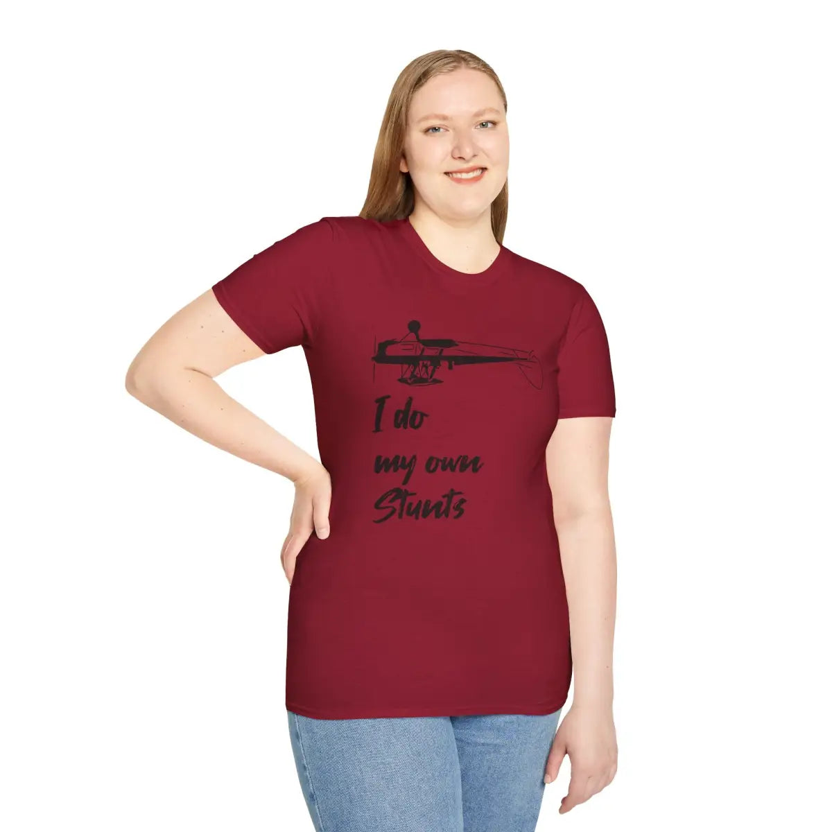 I Do My Own Stunts - Tee - T-Shirt - Pilot gifts - WWII warbird t-shirt