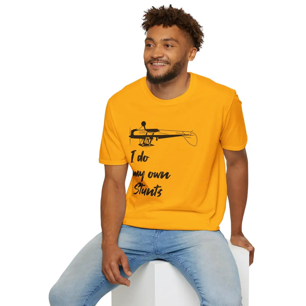 I Do My Own Stunts - Tee - T-Shirt - Pilot gifts - WWII warbird t-shirt