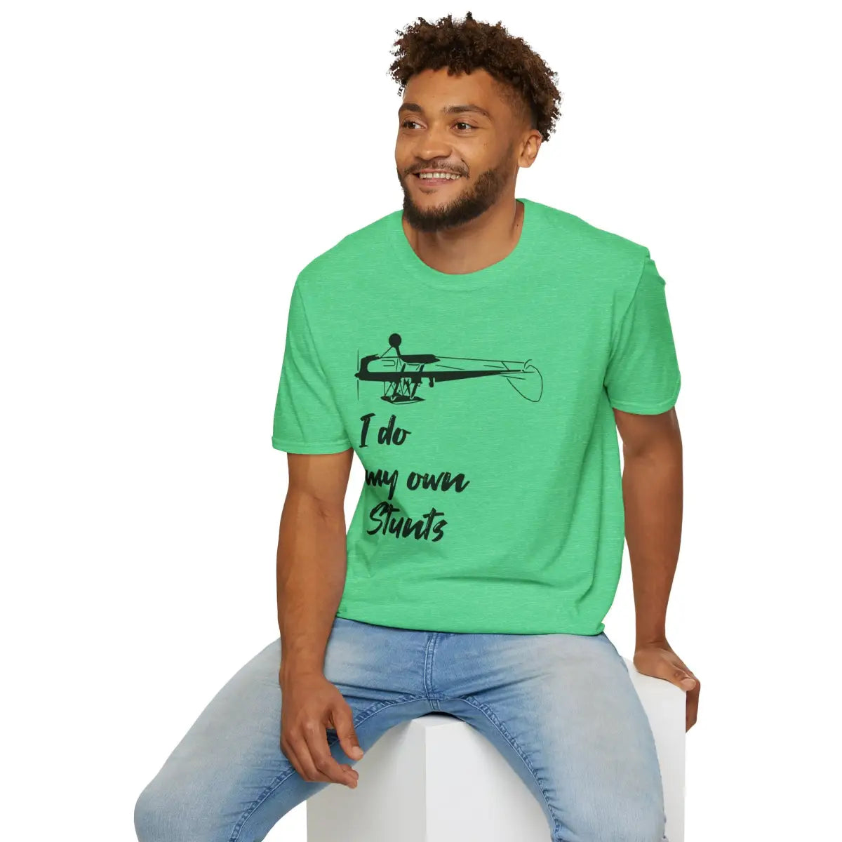 I Do My Own Stunts - Tee - T-Shirt - Pilot gifts - WWII warbird t-shirt