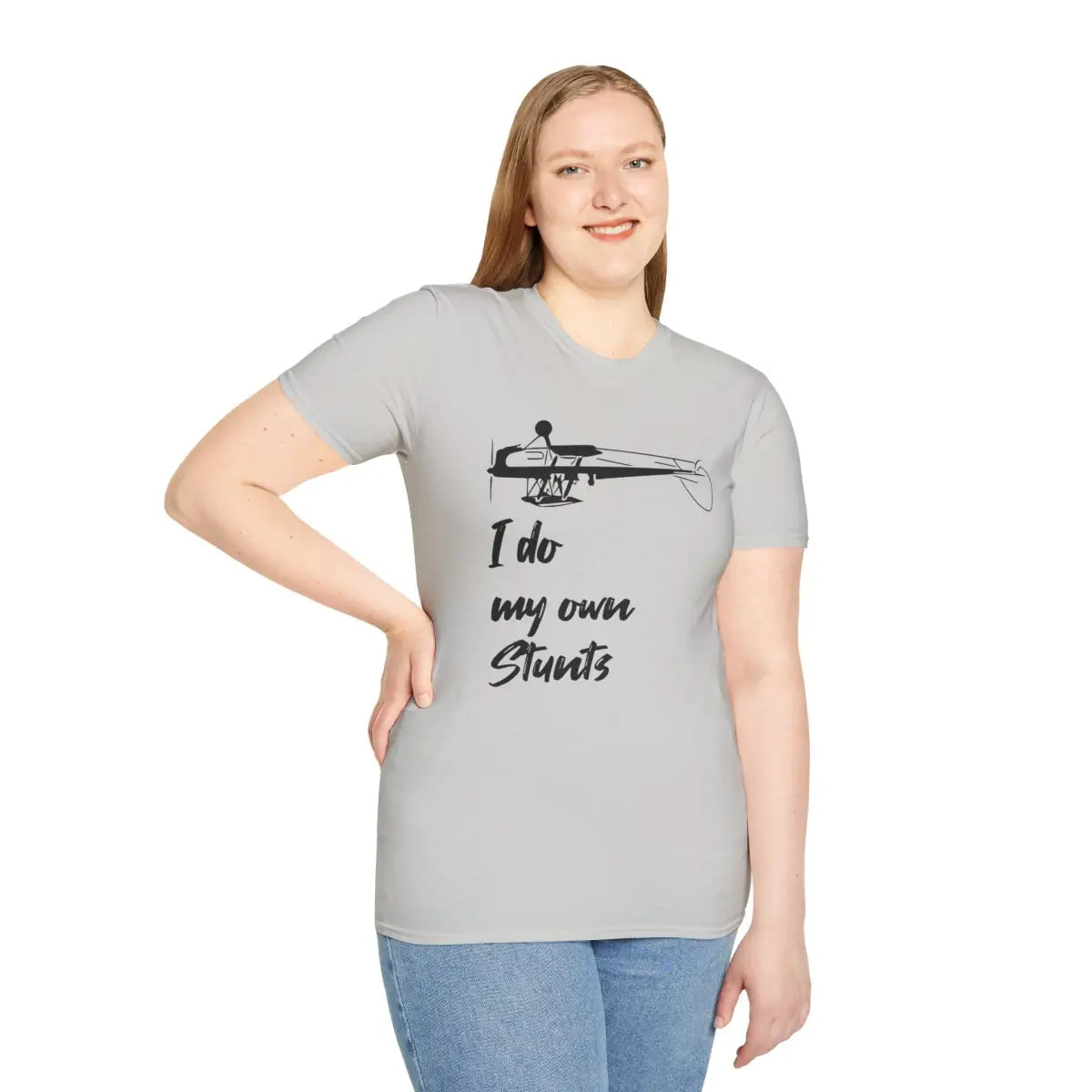 I Do My Own Stunts - Tee - T-Shirt - Gifts for pilots - Aviation apparel