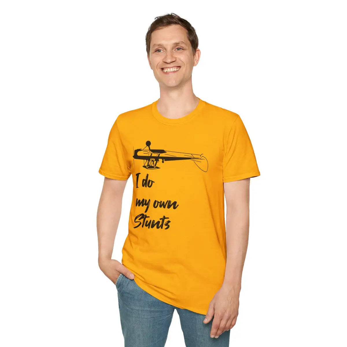 I Do My Own Stunts - Tee - T-Shirt - Pilot gifts - WWII warbird t-shirt