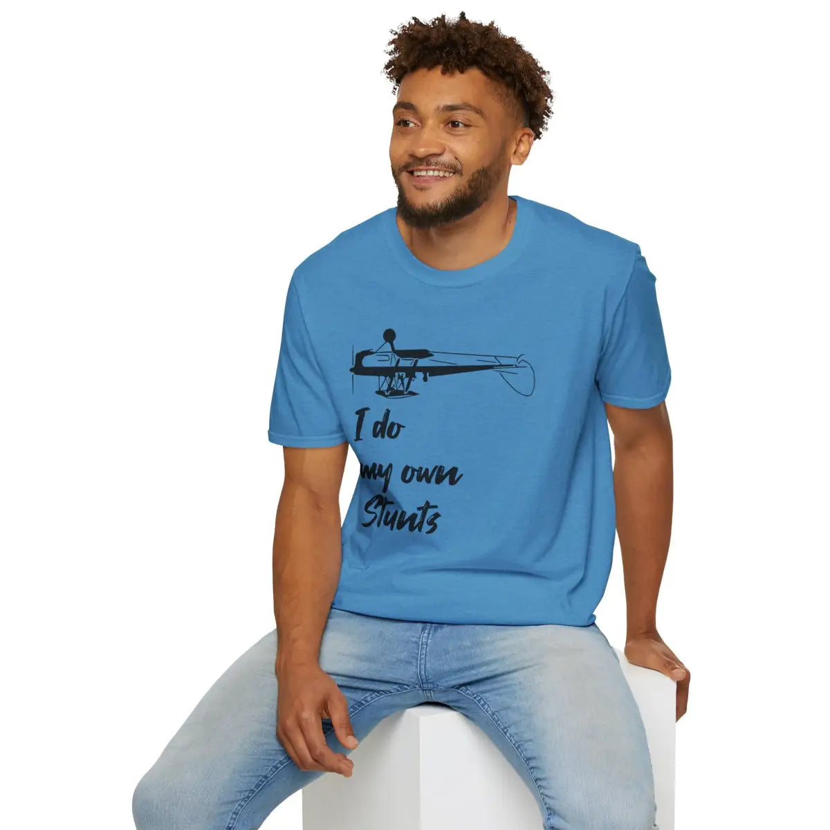 I Do My Own Stunts - Tee - T-Shirt - Pilot gifts - WWII warbird t-shirt