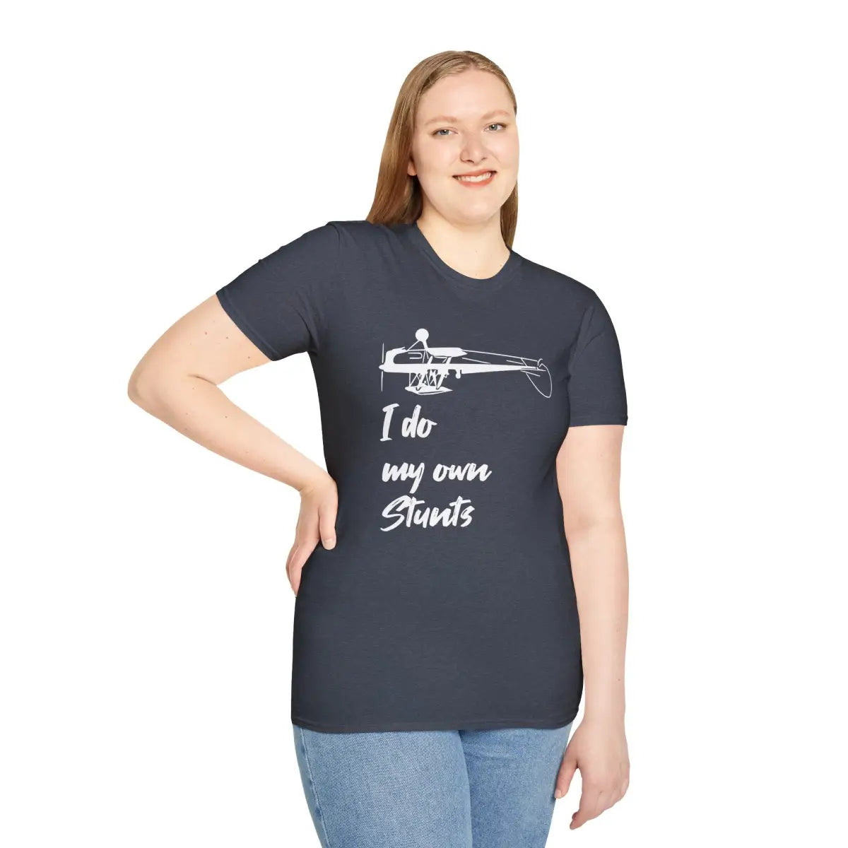 I Do My Own Stunts - Tee - T-Shirt - Pilot gifts - WWII warbird t-shirt