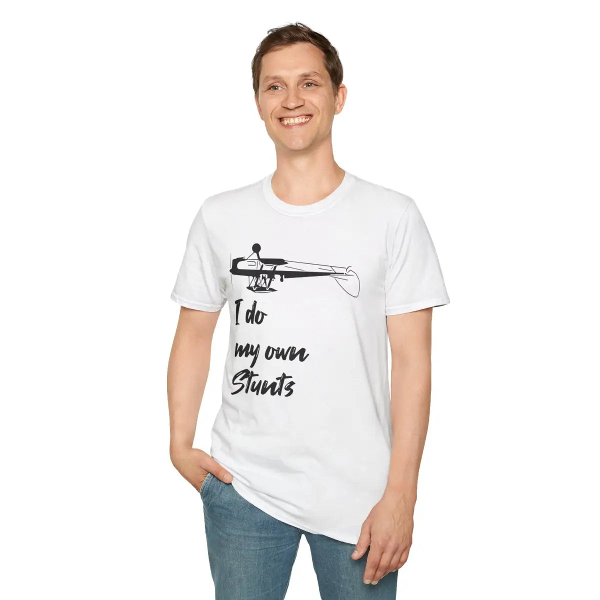 I Do My Own Stunts - Tee - T-Shirt - Gifts for pilots - Aviation apparel