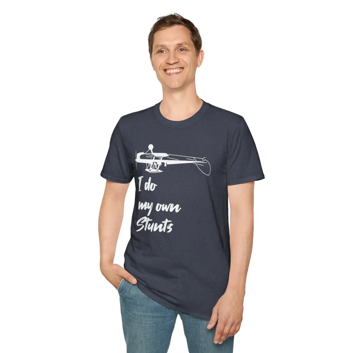I Do My Own Stunts - Tee - T-Shirt - Pilot gifts - WWII warbird t-shirt